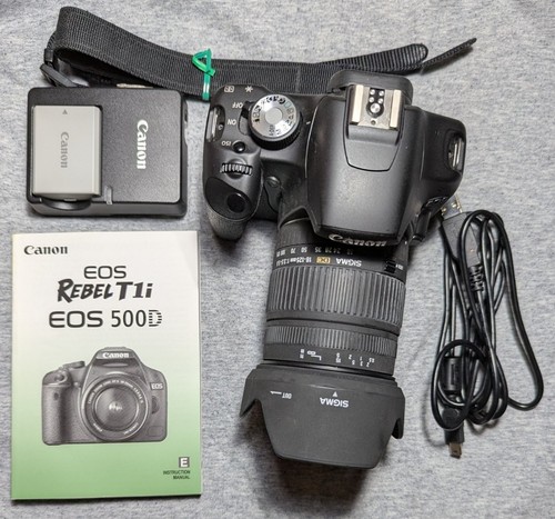 Canon rebel eos 500d t1i - rebel,