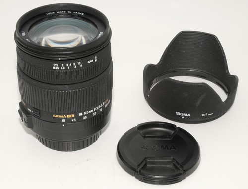 Sigma 6 18 125mm - sigma, 3.8-5.6/18-125mm