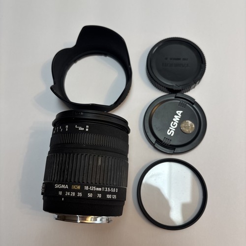 Sigma obiettivo zoom 125 mm - sigma, 18-125